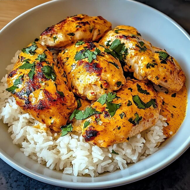 Simple Way to Make This Creamy Peri Peri Chicken with Rice