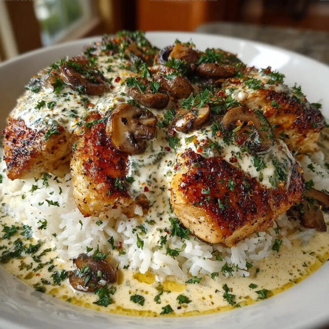 Complete Instructions for Creamy Creamy Smothered Chicken and Rice