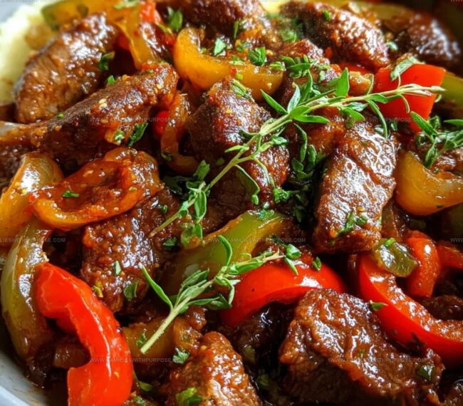 Quick Method For Easy Pepper Steak