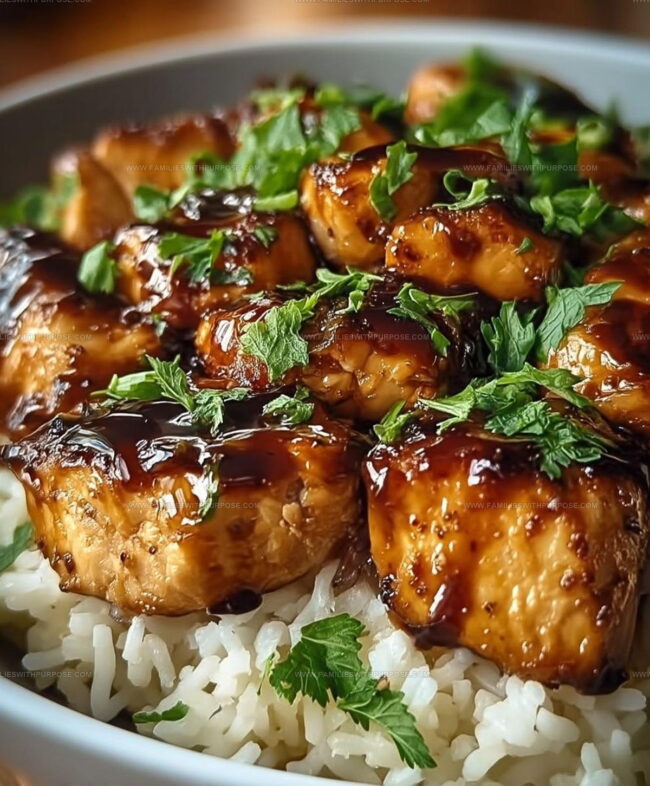 Easy Method for Honey BBQ Chicken and Rice