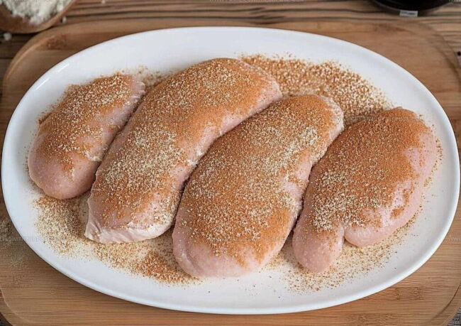 Cajun Chicken and Cheesy Grits Cooking Method