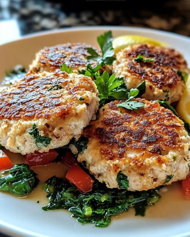 Mediterranean Chicken Patties Storage Notes