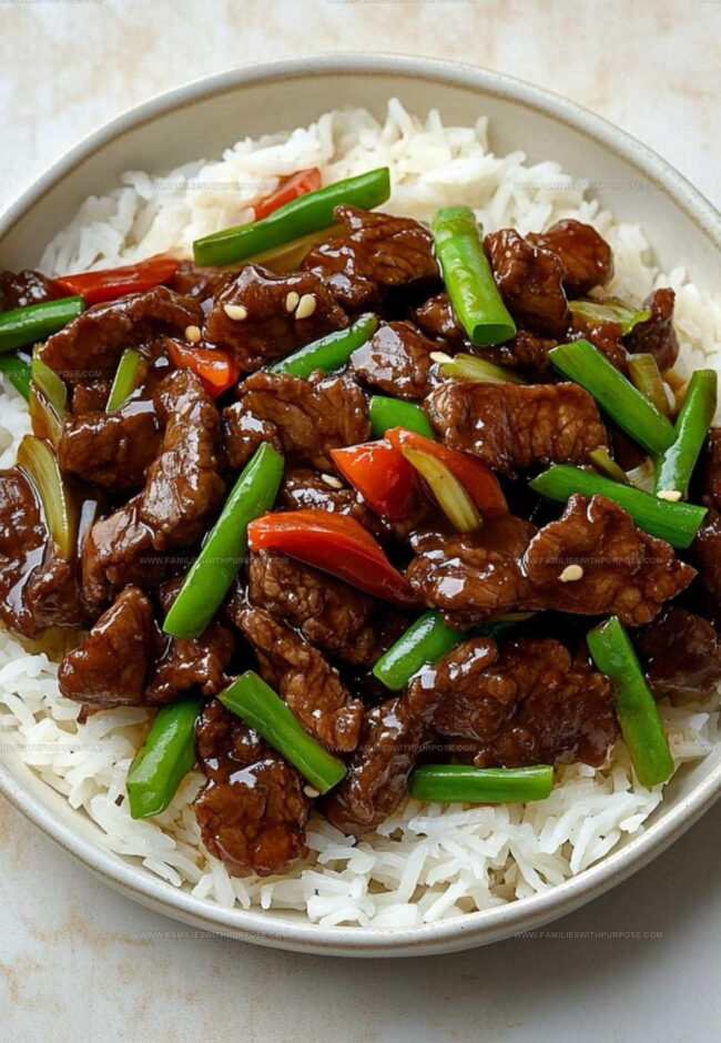 Mongolian Beef Cooking Instructions
