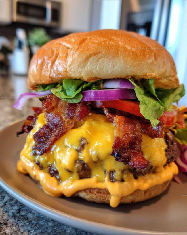 Why These Bacon Smashburgers Are An Absolute Masterpiece