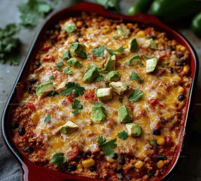 Easy Mexican Casserole One-Dish Cooking Guide