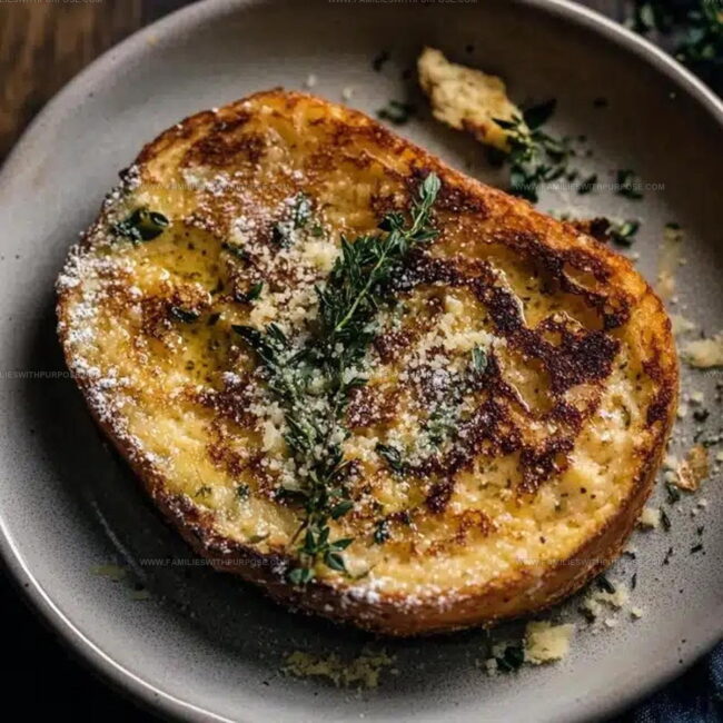 Savory and Herbaceous French Toast Adaptations