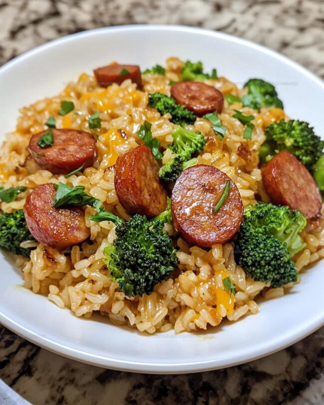 Extra Kitchen Insight for Kielbasa Rice Skillet