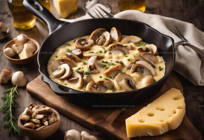 How to Serve Smoked Gouda Chicken and Mushrooms