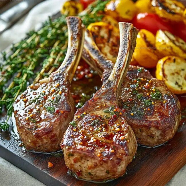 Premium Protein, Zesty Condiments, and Fresh Earthy Herb Sprigs