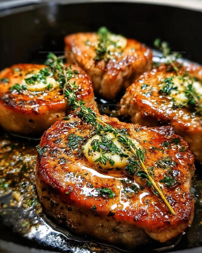 Helpful Cooking Notes For Garlic Butter Pan Seared Pork Chops