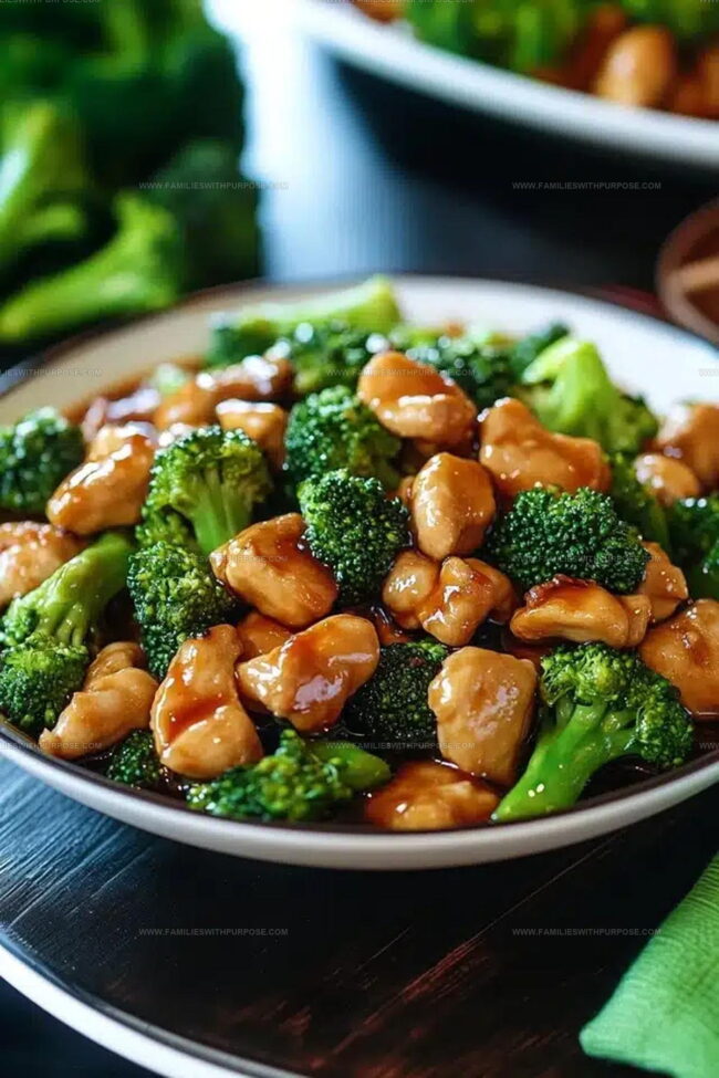 Serving Stir-Fried Chicken and Veggies Hot and Balanced