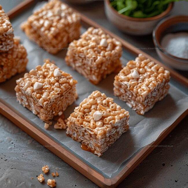 Notes For Best Results With Brown Butter Krispy Treats