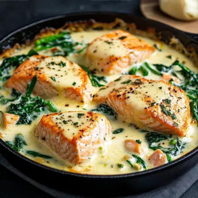 Florentine Components Shaping A Velvety Salmon Plate