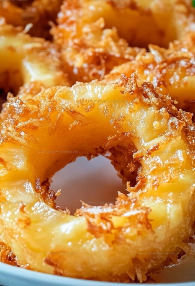 How to Make Fried Pineapple Rings