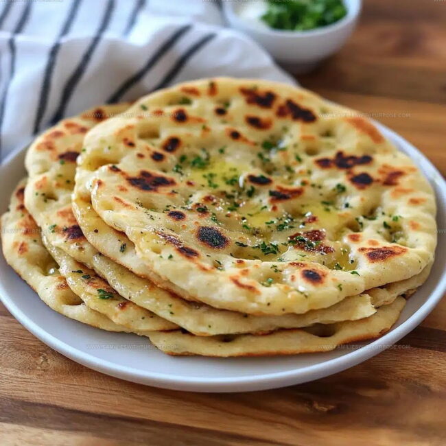 How to Prepare Garlic Flat Bread