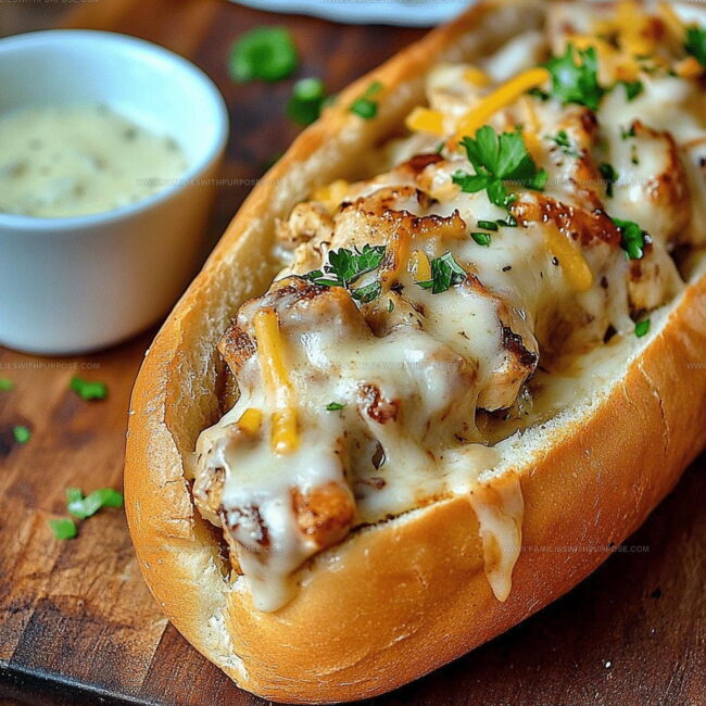 How to Make Chicken and Cheese Subs