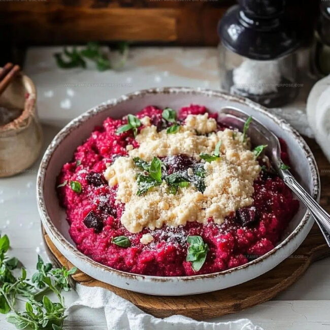 How to Prepare Bloody Beet Risotto