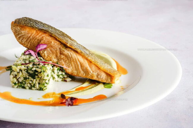 Highlights of Pan-Seared Salmon
