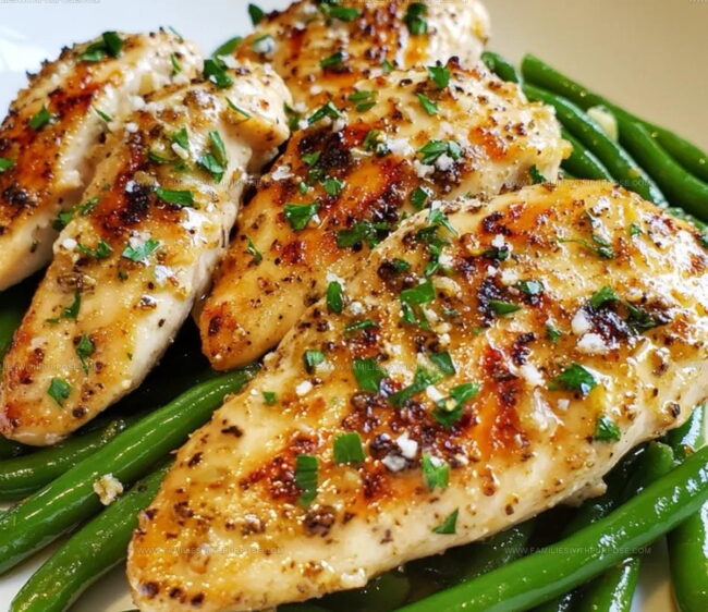 Why Garlic Parmesan Chicken with Green Beans Works