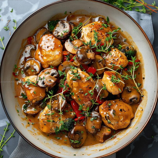 Why Creamy Mushroom Chicken Is So Comforting