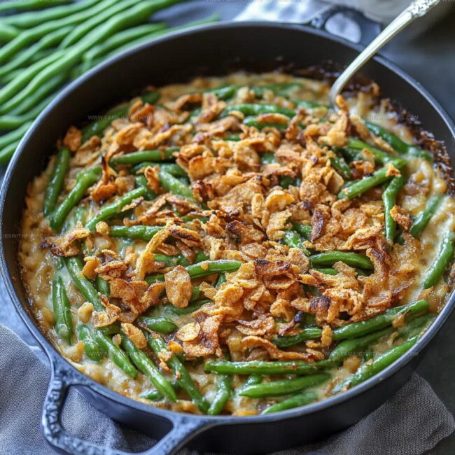 Easy Way to Make Green Bean Skillet Casserole