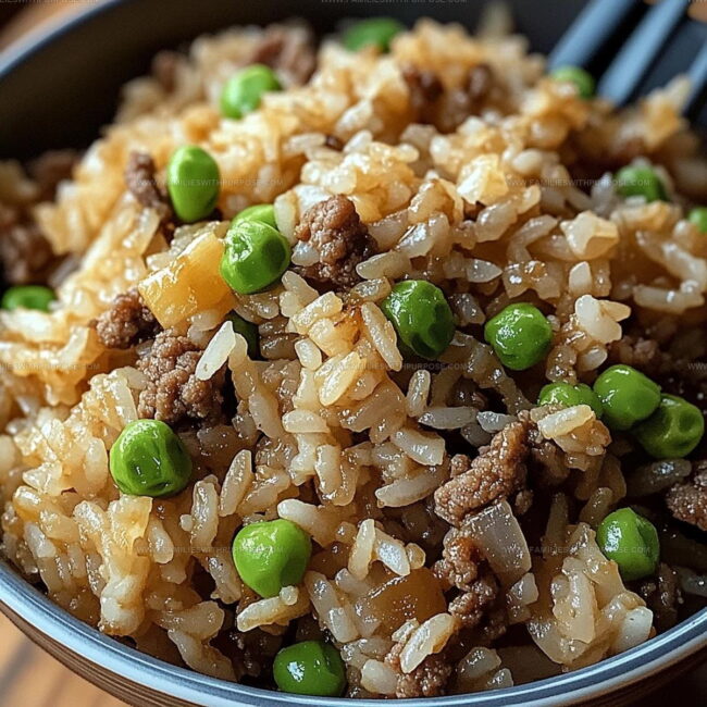 Simple Way to Make Onion Beef Fried Rice