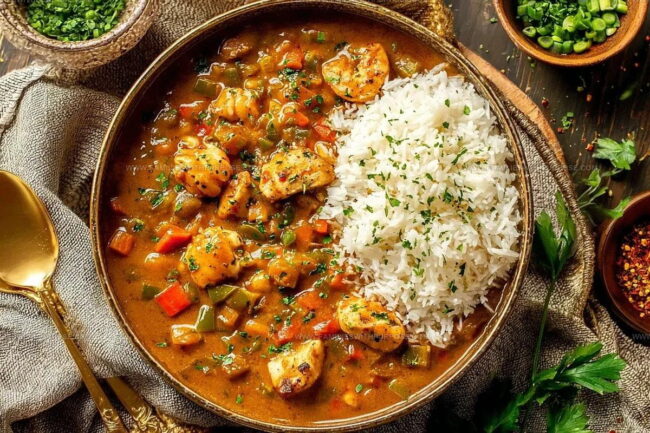 Steps for Making Chicken Etouffee
