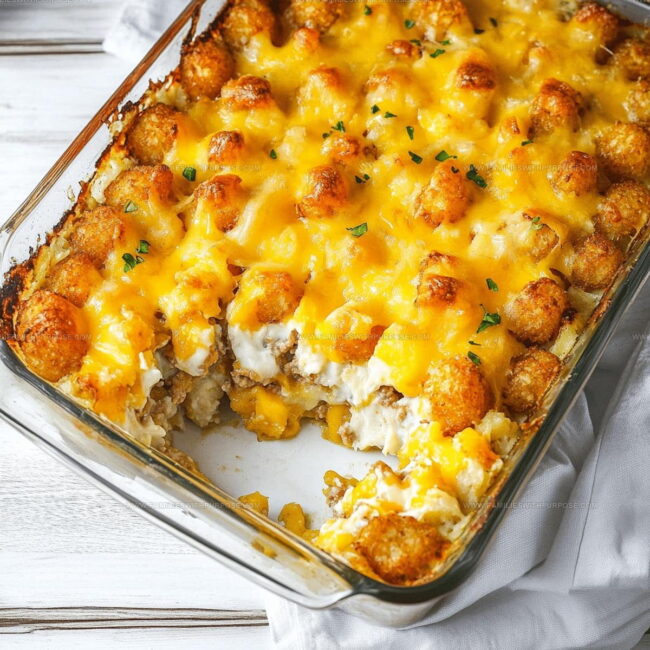 Classic Way to Make Shepherd’s Pie Tater Tot Casserole