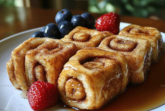 What Makes Cinnamon Roll French Toast Roll-Ups So Fun