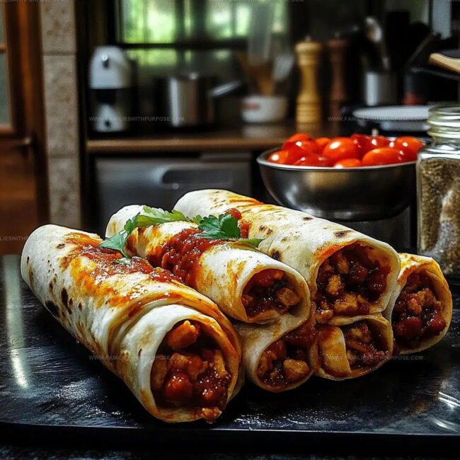 Directions for Schezwan Veggie Wraps