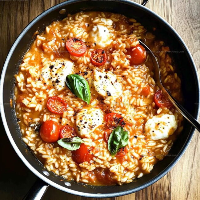 How Do You Prepare Tomato Mozzarella Risotto