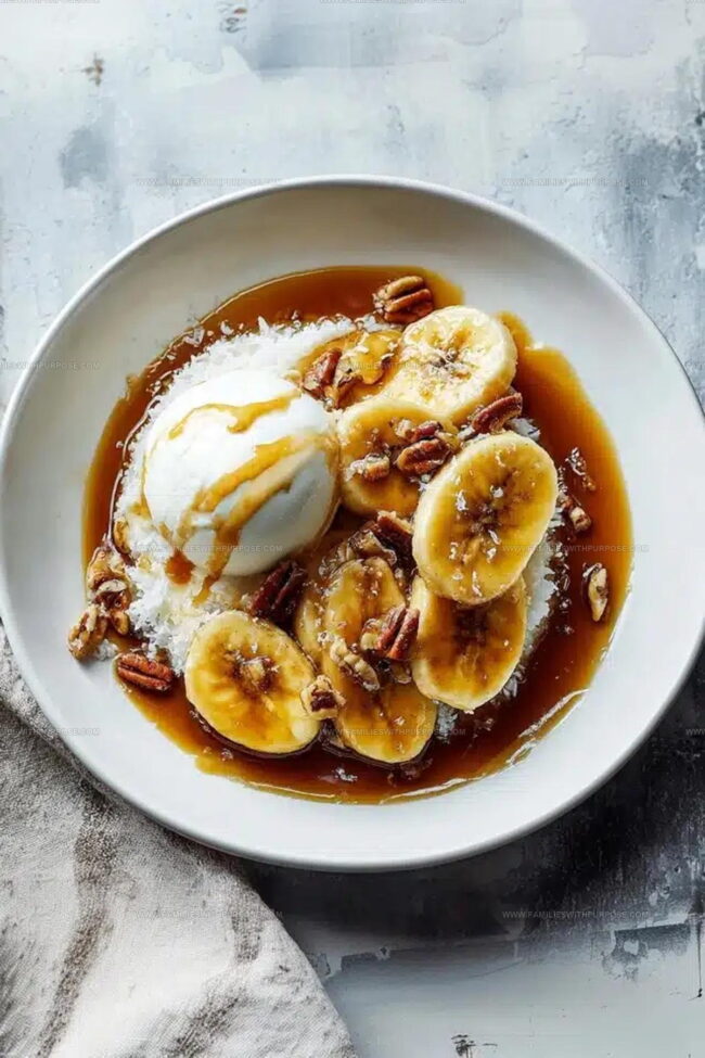 Old-World Flavor And Flambé Style Adjustments For Bananas