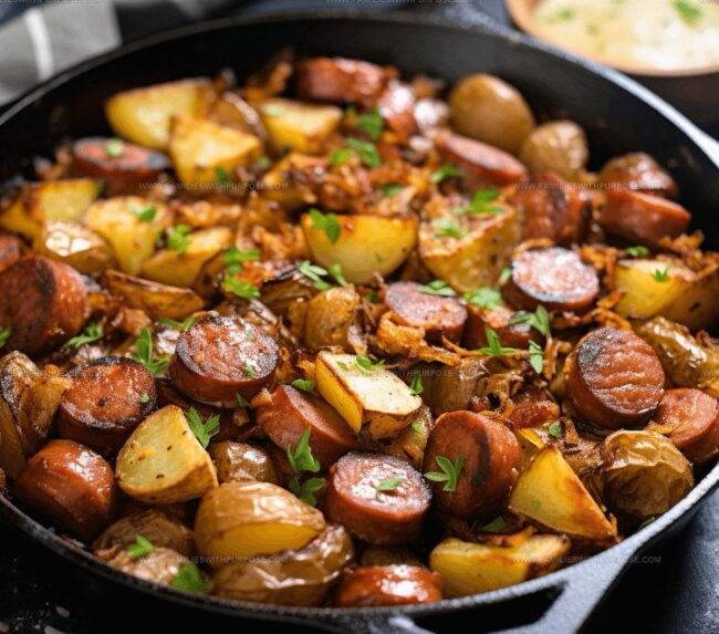 What Makes Fried Potatoes Onions and Polish Sausage So Enjoyable