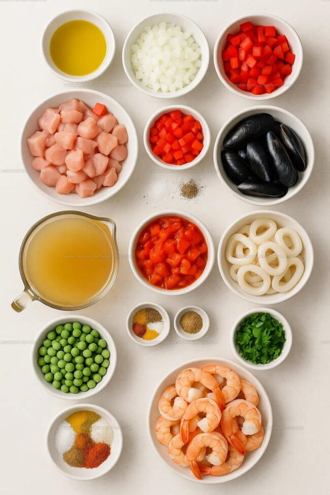 What Gives This Classic Spanish Paella Its Authentic Vibrant Taste