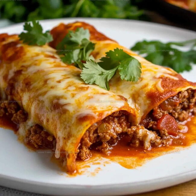 Simple Way to Make Ground Beef Enchiladas