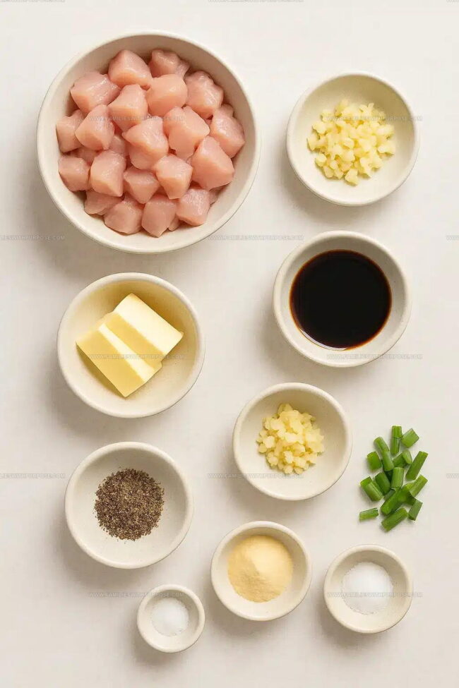 What Gives This Garlic Black Pepper Chicken Its Bold Savory Punch