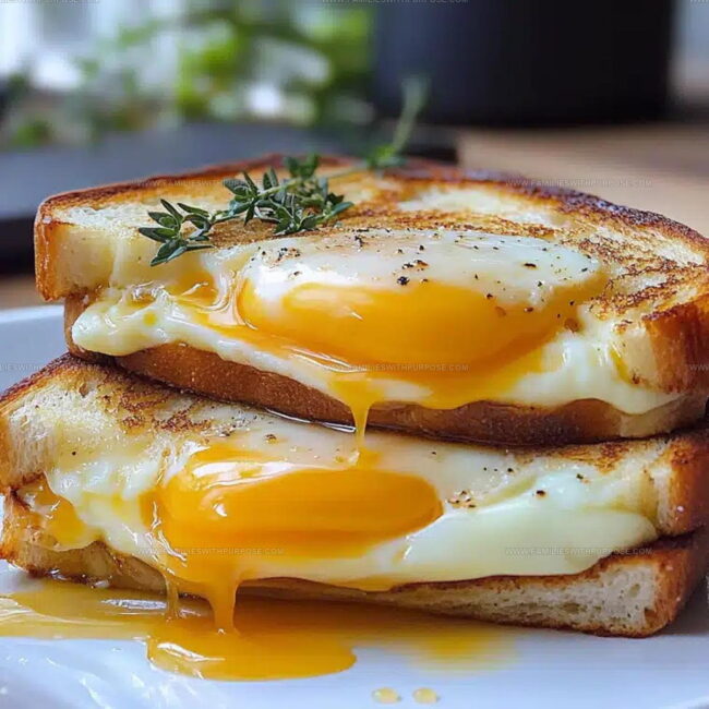 Cheesy Egg Toast Pantry and Fridge Lineup