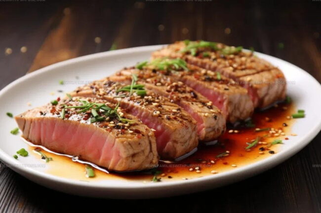 Seared Tuna Steaks Cooking Directions