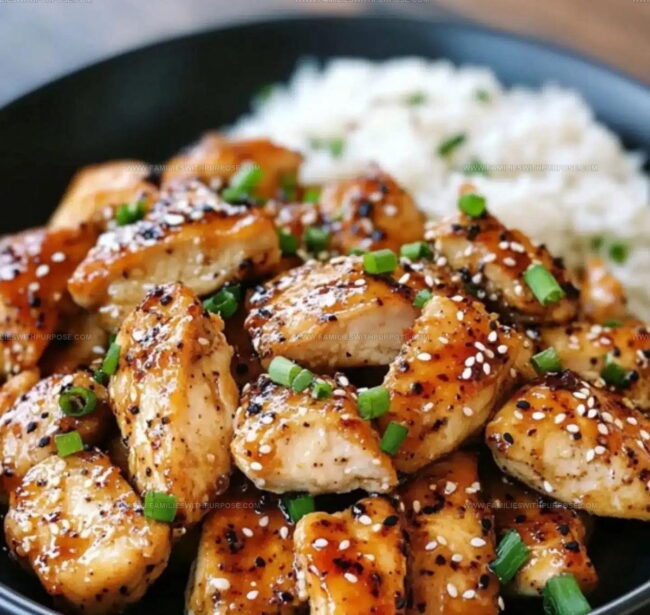 Aroma-Lock Storage for Garlic-Pepper Chicken