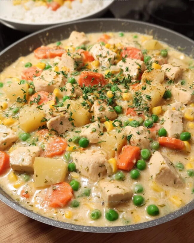 Refined Cooking Notes For Crustless Chicken Pot Pie