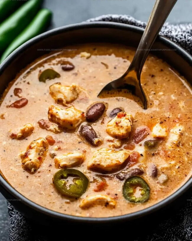 Directions for Cajun White Chicken Chili