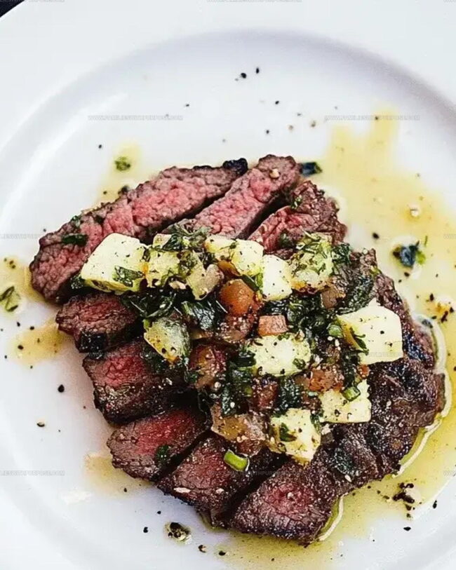 How to Make Pepper Steak with Garlic Butter