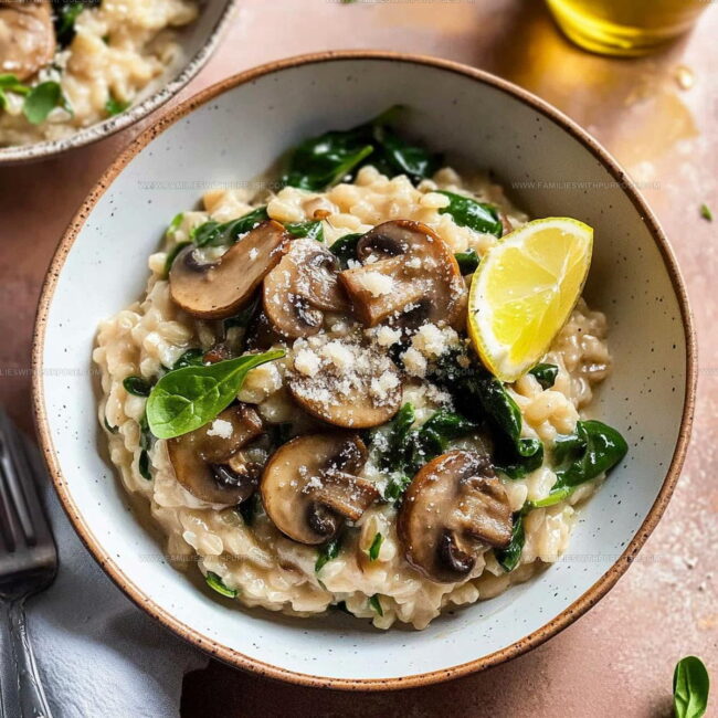 What Makes Mushroom Spinach Risotto Creamy to Love