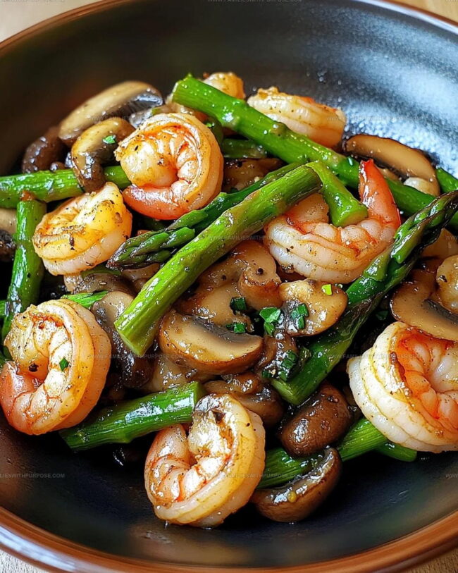 Why Shrimp Asparagus Stir Fry With Mushrooms Comes Together So Easily