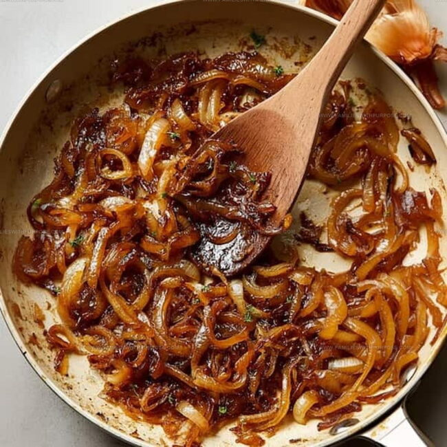 The Process For Caramelized Onions