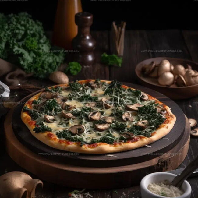 Savory Mushroom Spinach Pizza Baking Guide