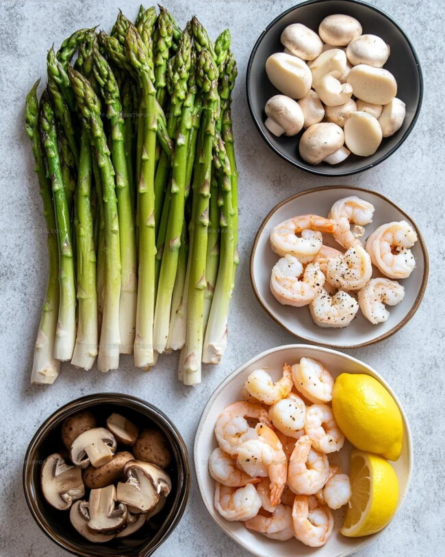 What Are the Ingredients for Shrimp Asparagus Stir Fry