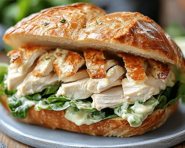 Preparation Steps for Chicken Caesar Pita Pockets