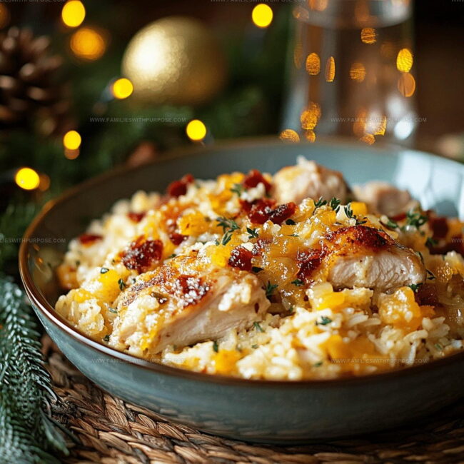 Crack Chicken and Rice Cooking Process