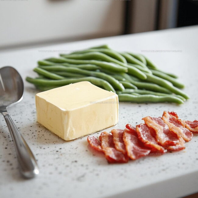 Ingredients for Firehouse Green Beans